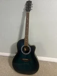 Galveston Sovc 50E Acoustic Electric Guitar. Fixed Price $150.00.