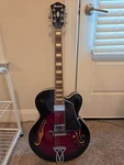 Ibanez Artcore AF75-TRS-12-06 Hollow Body Electric Guitar Burst W/case. Fixed Price $350.00.