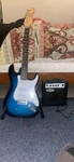 Segawe OFW-Y01-1206A-2 Beginner Electric Guitar With Amp. Fixed Price $125.00.