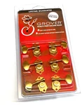 Grover Original Gold Sta-tite Vintage Slotted Headstock Guitar Tuners H97-18GA. Fixed Price $84.00.