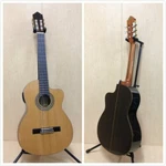Miguel Rosales HS20CEQN Solid Cedar Top Classical Guitar With + Gig Bag. Fixed Price $327.29.