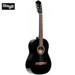 Stagg SCL50-BLK Full Size Nylon Classical Acoustic Guitar Black W/ Truss Rod. Fixed Price $159.99.