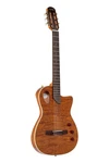 Angel Lopez Guitar Nylon String Semi-acoustic Electric Flamed Cedar Gloss. Fixed Price $489.99.