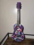 First Act Musician 30" Acoustic Guitar Modern Art Retro FAD0200. Fixed Price $79.69.