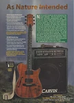 1999 Carvin AE185 Guitar AG100D Amp Vintage Print 90'S Advertisement. Fixed Price $9.87.