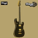Stagg 30TH Anniversary Legacy Series Solid Mahogany Electric Guitar Black. Fixed Price $499.99.