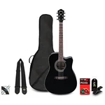 Ibanez V70CE Dreadnought Acoustic-electric Guitar Pack Black. Fixed Price $299.99.