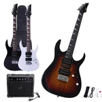 Glarry School Band 170 Style Electric Guitar Sets +strap+cord+gigbag+picks+amp. Fixed Price $86.23.