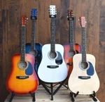 Acoustic Guitar 41" Adult Size, 10 Colors (canadian Brand). Fixed Price $139.99.