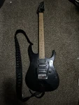 Ibanez Gio Black 6-STRING Electric Guitar With Shoulder Strap And Bag. Fixed Price $240.00.