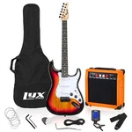 Lyxpro Beginner 39 Electric Guitar & Accessories, Sunburst. Fixed Price $169.99.