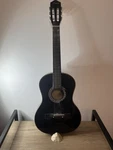 Crescent Classical Guitar 6 String Standard Black. Fixed Price $67.50.
