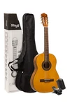 Stagg 3/4 Classical Guitar Gloss Natural Pack. Fixed Price $243.53.