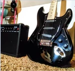 Pro Or Beginner! +amp! Unmkarked "s" Style Electric Guitar +case/bag +strap!. Fixed Price $225.00.