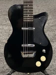 Very Good Silvertone U-2 Electric Guitar, Rosewood Fingerboard, Black. Fixed Price $1399.99.