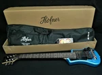 Hofner Hct-sh-d-bl Shorty Deluxe Travel Electric Guitar 2 Pickups Metallic Blue. Fixed Price $169.99.