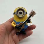 Minions Stuart Wind Up Guitar Toy Thinkway Despicable Me. Fixed Price $14.99.