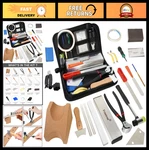 Guitar Luthier Fret Repair And Setup Tool Kit With Neck Rest Ruler. Fixed Price $156.99.