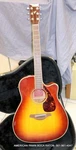 Yamaha FGX720SC Sunburst Acoustic Electric Guitar Cutaway 6 String W/ Hard Case. Fixed Price $299.00.