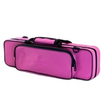 **great Gift**c Flute/piccolo Combo Case/shoulder Strap/bright Pink Clearance. Fixed Price $29.99.