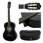 38" Beginners Acoustic W/guitar Case, Strap, Tuner & Pick Steel Strings. Fixed Price $45.19.