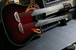 Ovation Celebrity Deluxe Double Neck CSE225 Rrb Used Acoustic Guitar. Fixed Price $3747.84.
