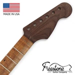 Guitar Neck -bigleaf Maple On Black Walnut- Style Fits Fender Stratocaster. Fixed Price $219.00.