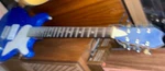 First Act ME952 Electric Guitar Pretty Blue Double Cutaway. Fixed Price $90.00.