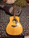 Yamaha FG800J Dreadnought Acoustic Guitar, Solid Spruce Top. Fixed Price $175.00.
