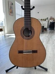 New Marlon Navarro Student Model Classical Guitar, 630MM, Cedar And Walnut. Fixed Price $1599.00.