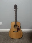 Squier SD-7 Dreadnought Acoustic Guitar 6 String Natural Full Size. Fixed Price $110.00.