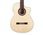 Cordoba Iberia Gk Studio Negra Cutaway Electric Nylon String Guitar. Fixed Price $799.99.