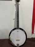 5-STRING Mandolin-banjo Hybrid With White Jade Tuner Pegs, Rosewood Fretboard. Fixed Price $200.00.