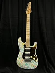 Lyman Art Series Namm 2023 #9 12 Hand-painted One-off Electric Guitar Usa. Fixed Price $1199.00.
