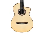 Cordoba Luthier Gk Pro Negra Cutaway A/e Nylon String Guitar - Open Box. Fixed Price $1889.99.