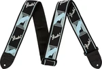 Genuine Fender 2" Monogrammed Black/grey/blue Guitar Strap 099-0681-502. Fixed Price $15.99.