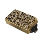 Johnny Eleca Electric Guitar Pickup Humbucker, Neck, Gold Carve Patterns. Fixed Price $22.00.