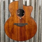 Lag SAUVAGE-J12CE Jumbo Cutaway String Acoustic Electric Guitar & Bag #1768. Fixed Price $649.00.