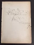 Madrazo, Raimundo De Hand-drawn Sketch Signed, Spanish Realist Painter. Fixed Price $995.00.