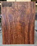 Curly Jatoba/brazilian Cherry Wood Electric/bass Guitar Drop Top Set. Fixed Price $150.00.