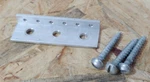 Orig 1960'S Kay Truetone K100 Vanguard Tailpiece All (3) Mounting Screws. Fixed Price $44.00.