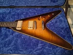 Gibson Flying V Guitar 1981 Tobacco Sunburst Excellent New Case.. Fixed Price $4760.00.