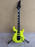 Samick Custom Shop Yellow Solid Body Electric Guitar 6-STRING Rh 24-FRET +stand. Fixed Price $500.00.