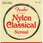 Fender 100 Clear Nylon Tie Classical Acoustic Guitar Strings, Medium 28-43. Fixed Price $13.95.