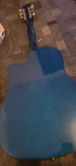 38" Beginners Acoustic W/guitar Case, Strap, Tuner & Pick Steel Strings. Fixed Price $40.00.
