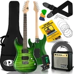 Pyle 6-STRING Electric Guitar Kit With High-density Fretboard & Amplifier. Fixed Price $188.99.
