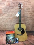 Chordbuddy Adult Dreadnought Acoustic Guitar Right-hand Combo Natural Finish. Fixed Price $299.95.