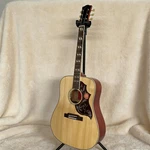 Custom Natural Acoustic Guitar With Eq Solid Spruce Top Rosewood Fingerboard. Fixed Price $309.99.