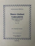 Richard Long- Mauro Giuliani Variation Op 101 Classical Guitar Sheet Music. Fixed Price $19.00.