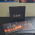 Epic The Musical Vinyl Starter Kit (includes First 2 Sagas + Collector Box). Fixed Price $160.00.